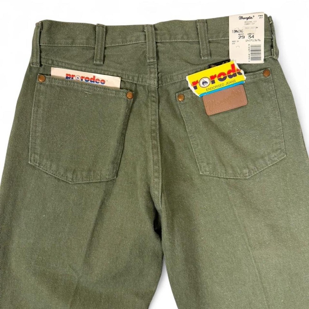 Wrangler 13MWZAG Cowboy Cut Jeans 30x34 USA Made Deadstock NWT